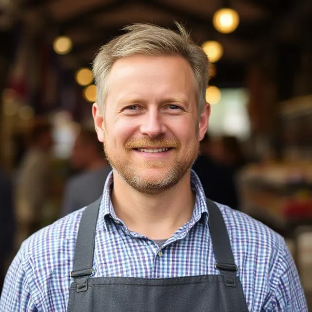 Portretfoto van Bjorn van der Pol