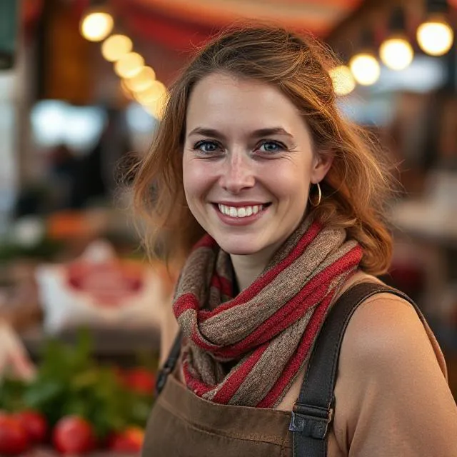 Portretfoto van gids Marieke
